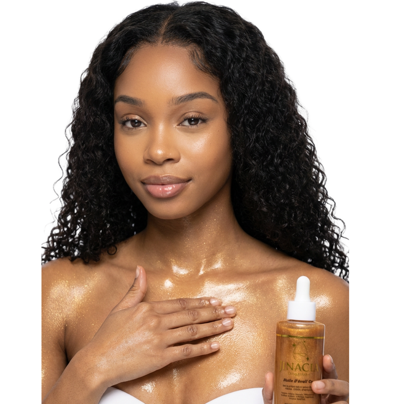 Huile Nourrissante Or - 100ML "My Eveil Moment"  JINACIA COSMÉTIQUE
